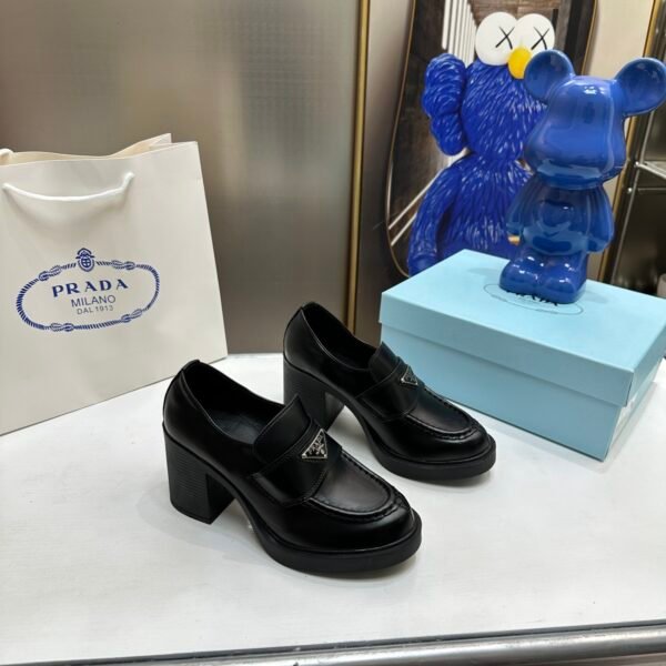 PR Triangle Logo Loafers - Shoes