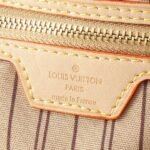 LV Neverfull MM Monogram – Borsa – Rosso