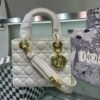 CD Lady CD Small White Cannage Leather - Bag · Ref. BA20162