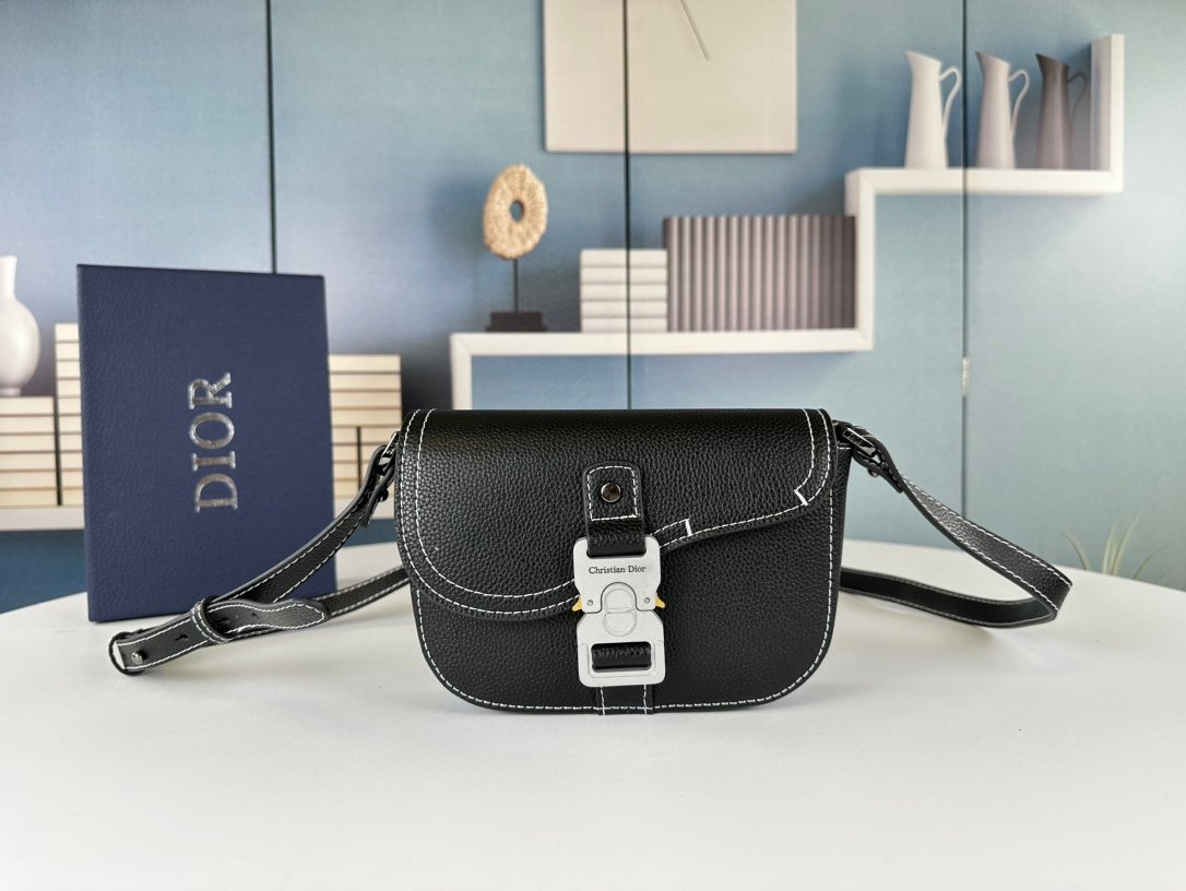 CD Bobby Black Leather - Bag