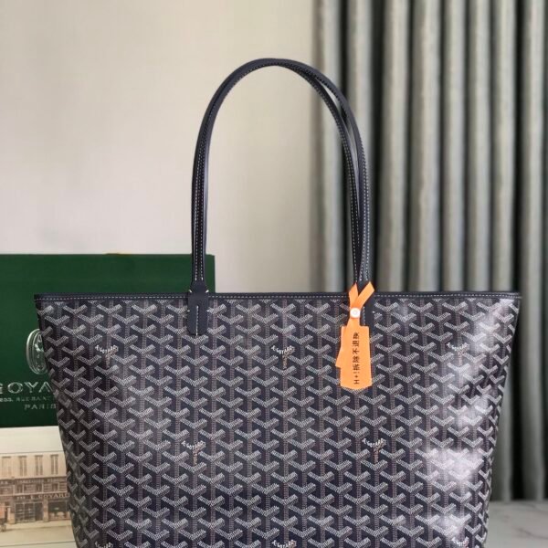 GYD Saint Louis GM Black GYDine Canvas - Bag