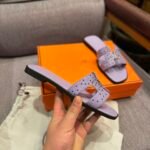 HM Oran Sandals Lilac Leather – Sandals