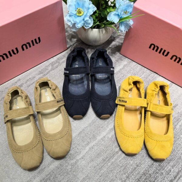 MIU Ballerina Flats - Shoes