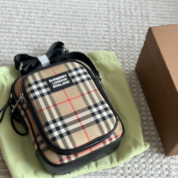 BBR Vintage Check Camera Bag - Bag