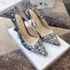 CD J'ACD Slingback Pump Toile de Jouy Embroidery - Heels