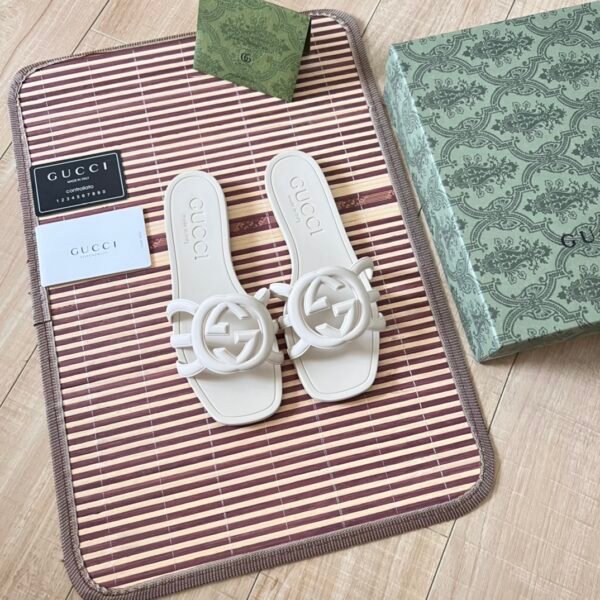 GG Rubber Slide Sandals - Sandals