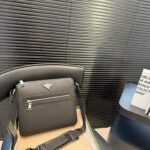 PR Saffiano Leather Camera Bag Black Leather – Bag