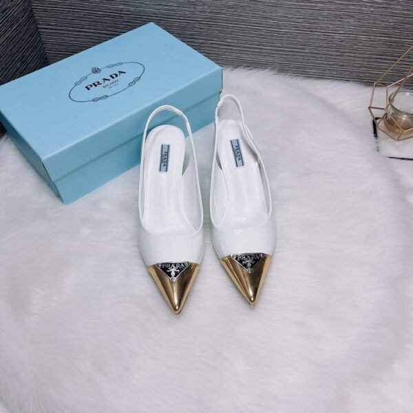 PR Slingback Pointed Toe Pumps - Heels