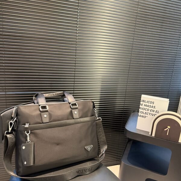 PR Saffiano Leather Briefcase - Bag