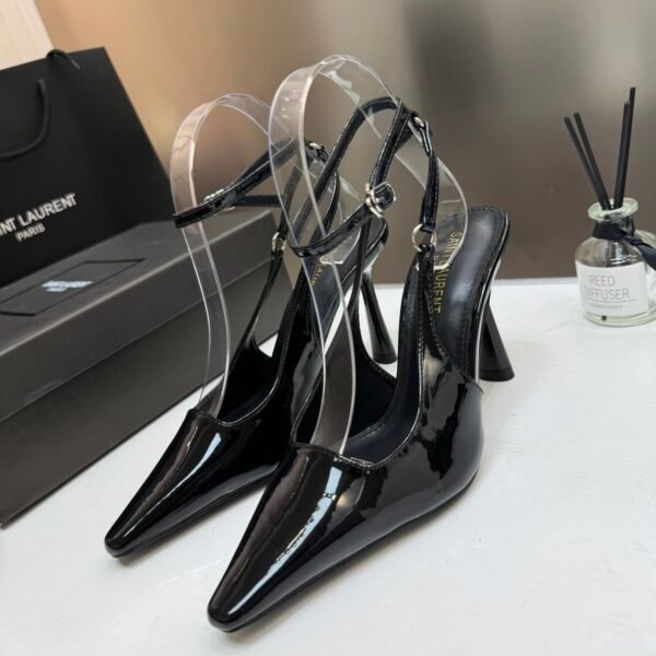 YSL Opyum Patent Leather Pumps - Heels