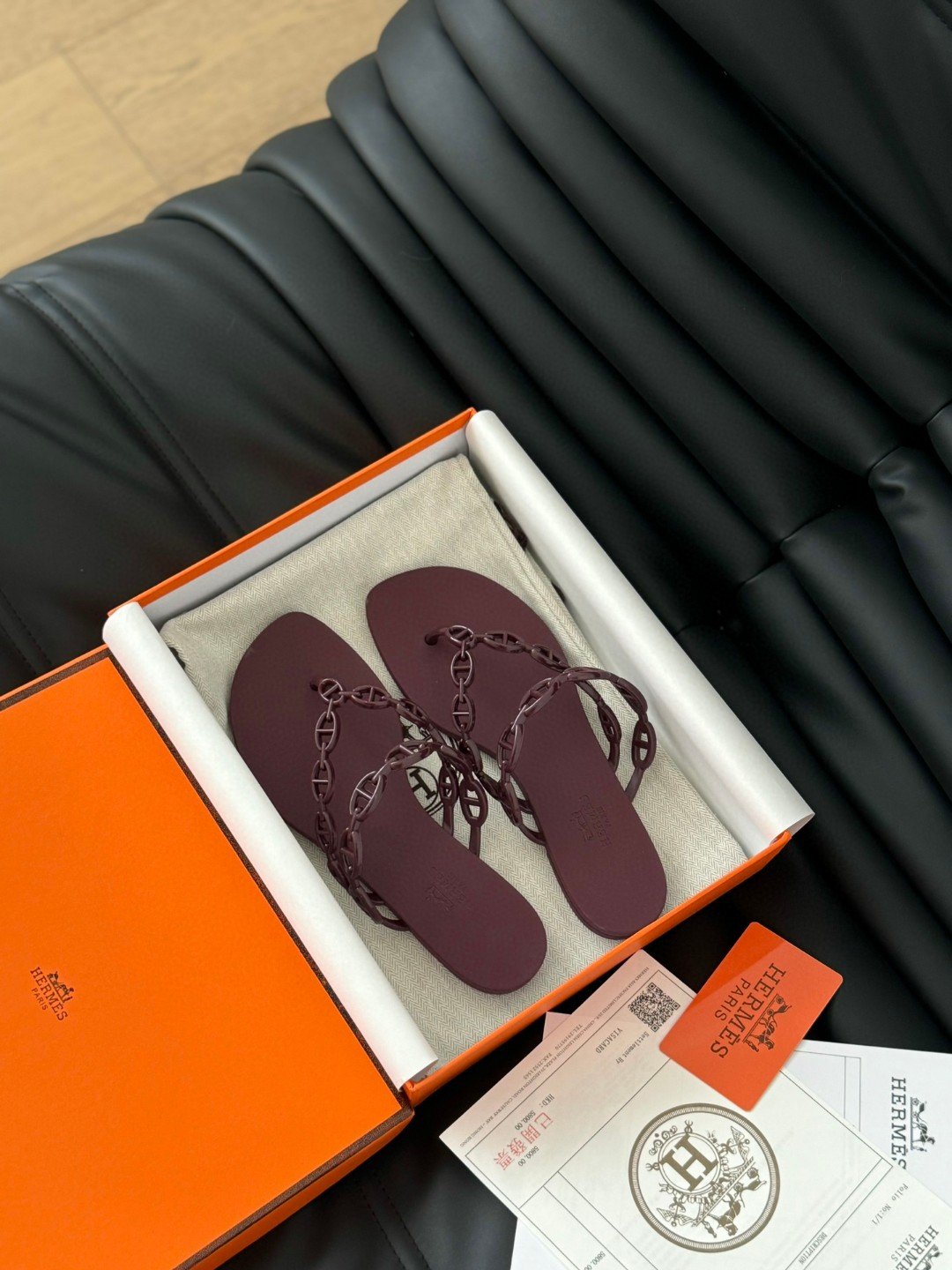 HM Oran Sandals Burgundy - Sandals