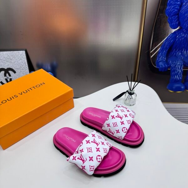 LV Bom Dia Pink Monogram - Slides
