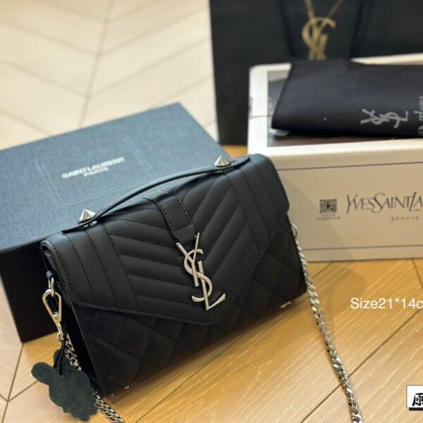 YSL Envelope Chain Wallet - Bag