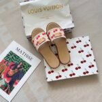 LV Pool Pillow Comfort Cherry – Slides