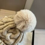 MCL Cable Knit Beanie Beige – Hat
