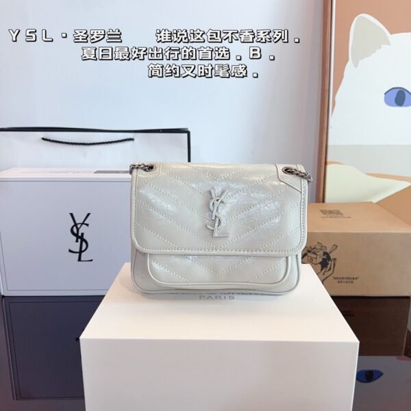 YSL Niki Small Crinkled Leather - Bag
