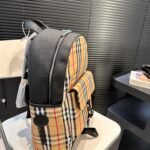 BBR Vintage Check Backpack Beige Check – Backpack