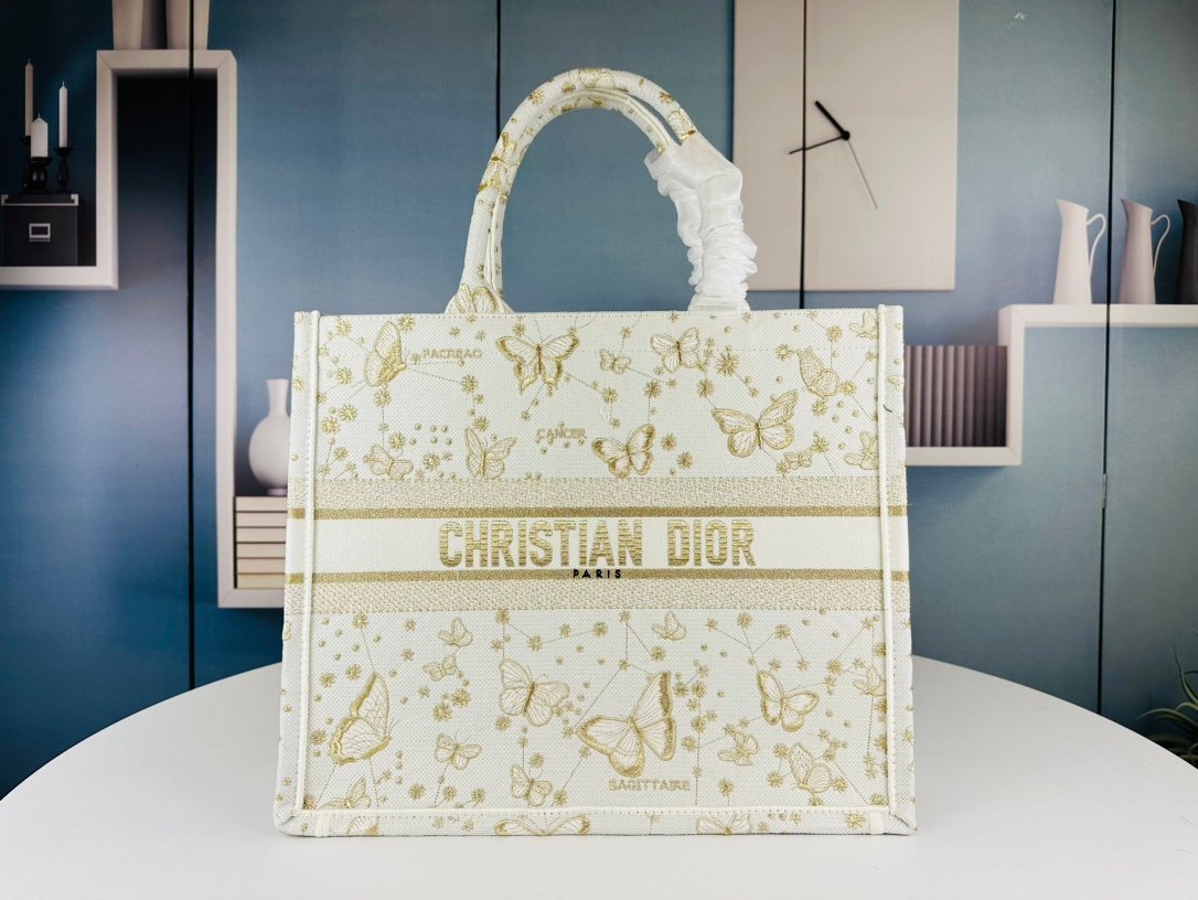 CD Book Tote Butterfly Embroidery - Bag