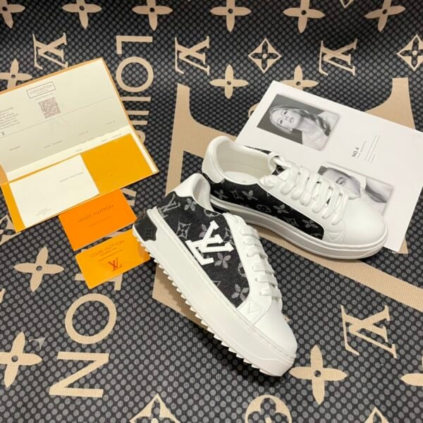 LV Time Out Monogram Denim - Sneakers