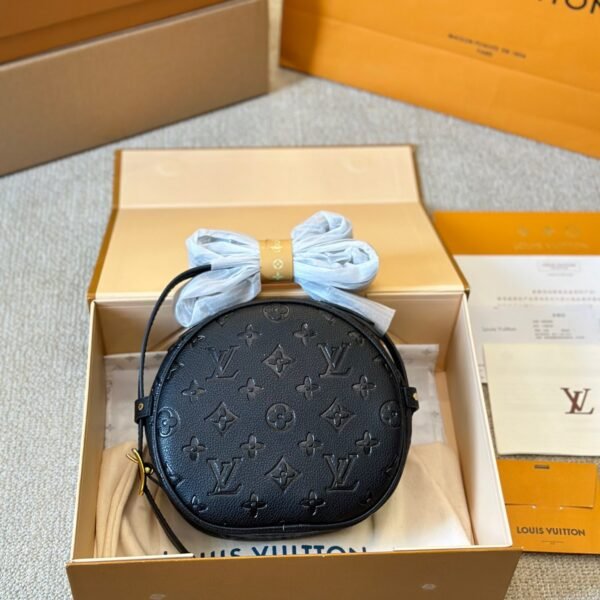 LV Boite Chapeau Souple Monogram Empreinte Black - Bag
