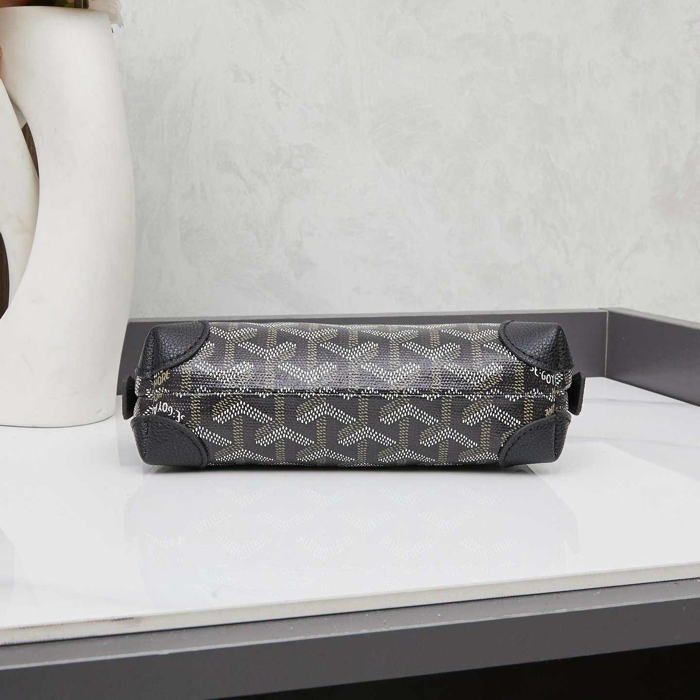 GYD Vendome Black Chevron Canvas - Bag - Image 4