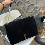 YSL Jamie Large Black Suede – Borsa