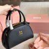 MIU Arcadie Black Leather - Bag · Ref. BA25627