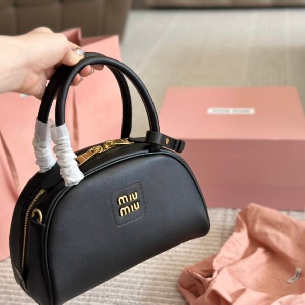 MIU Arcadie Black Leather - Bag