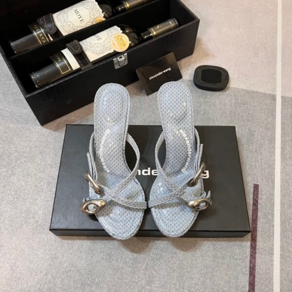 BAL Amina Crystal Embellished Sandals - Heels