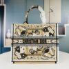CD Book Tote Large Embroidered Canvas - Bag