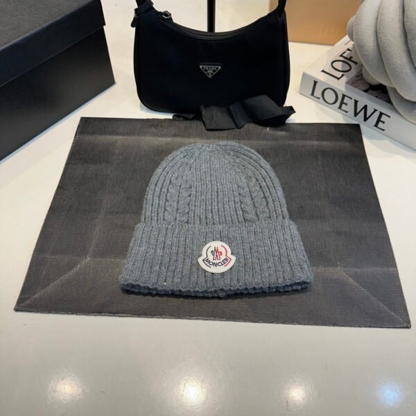 MCL Logo Beanie Grey Wool - Hat