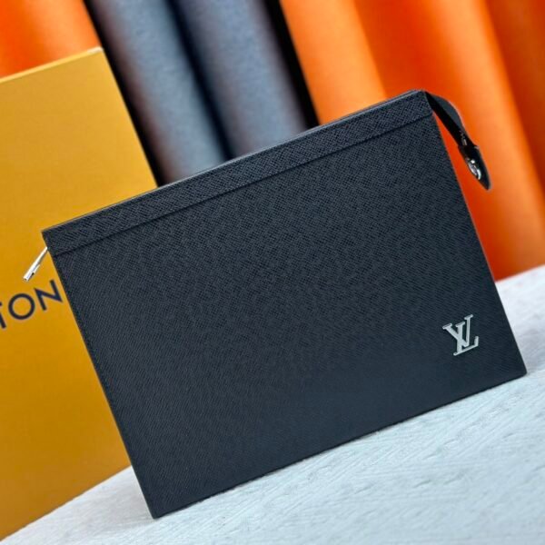 LV Toiletry Pouch 26 Black Epi Leather - Bag