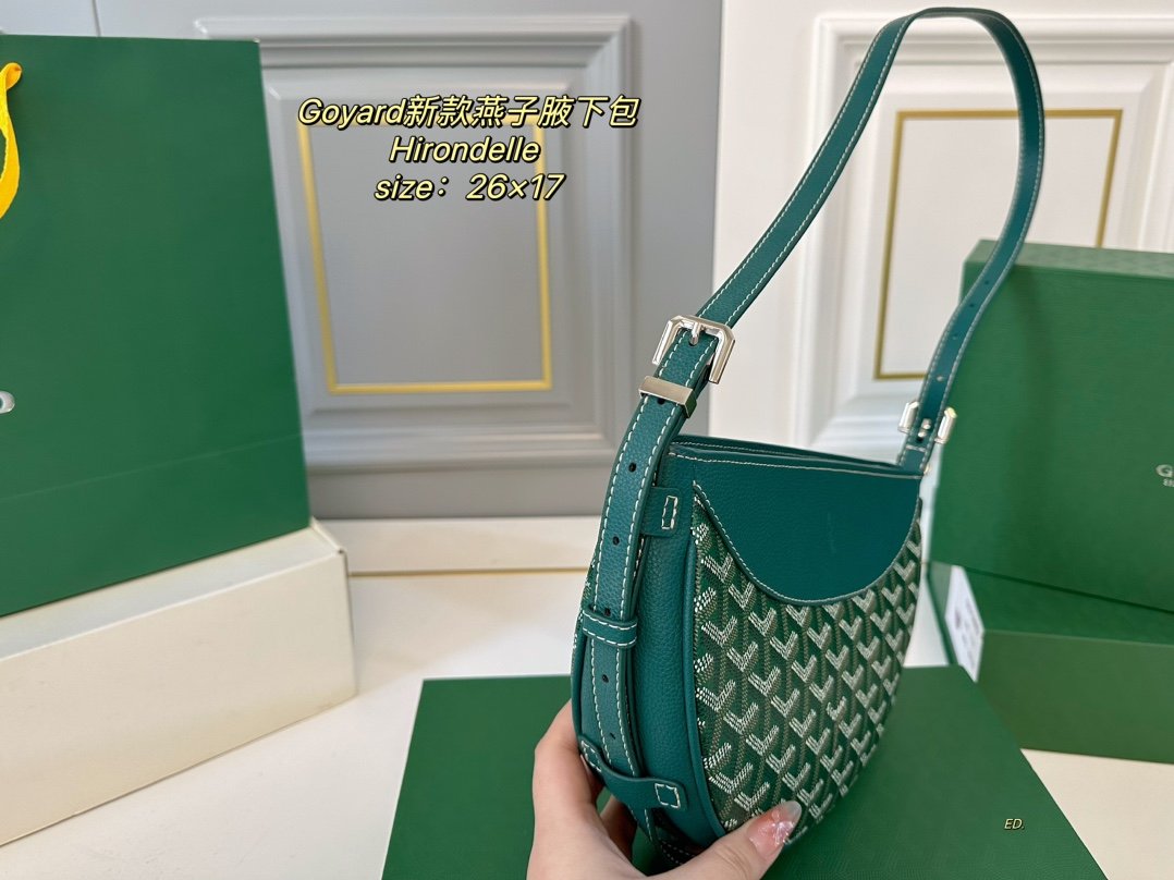GYD Hirondelle Green GYDine Canvas - Bag - Image 3