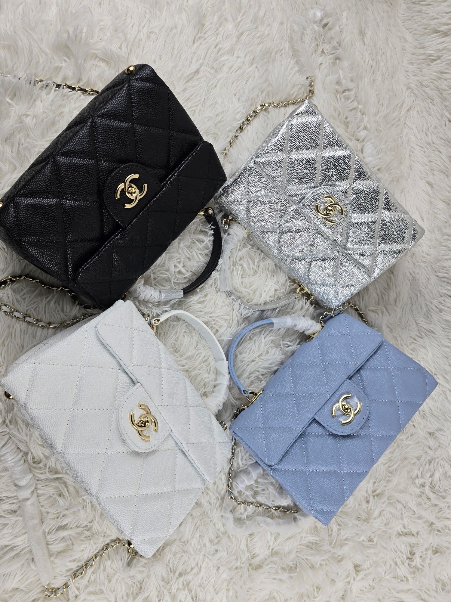 CC Coco Handle Various Quilted Leather - Bag - Image 3