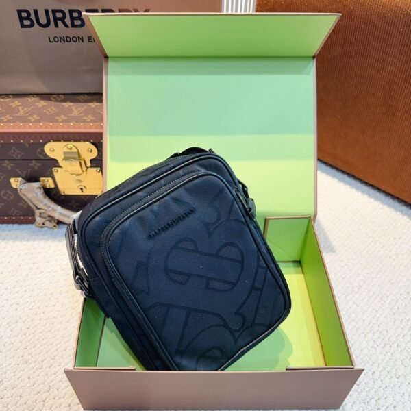 BBR Monogram Print E-Canvas Sonny Black - Bag