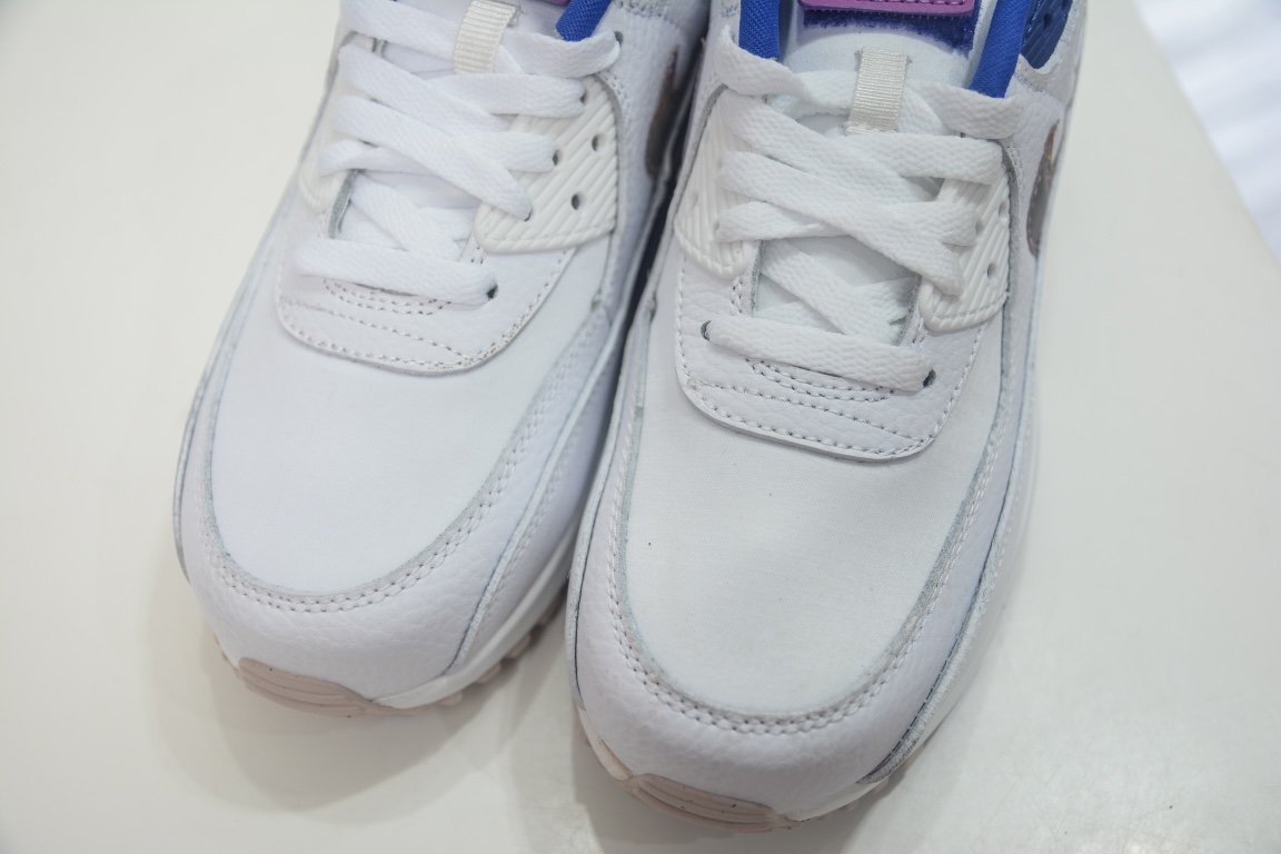 NK Air Max 90 SE White/Purple - Sneakers - Image 8
