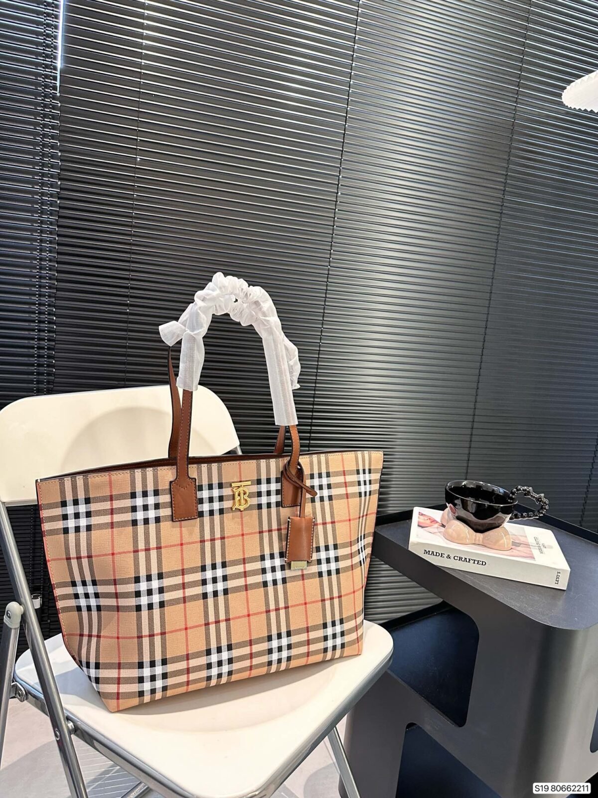 BBR Vintage Check Medium Tote – Bag