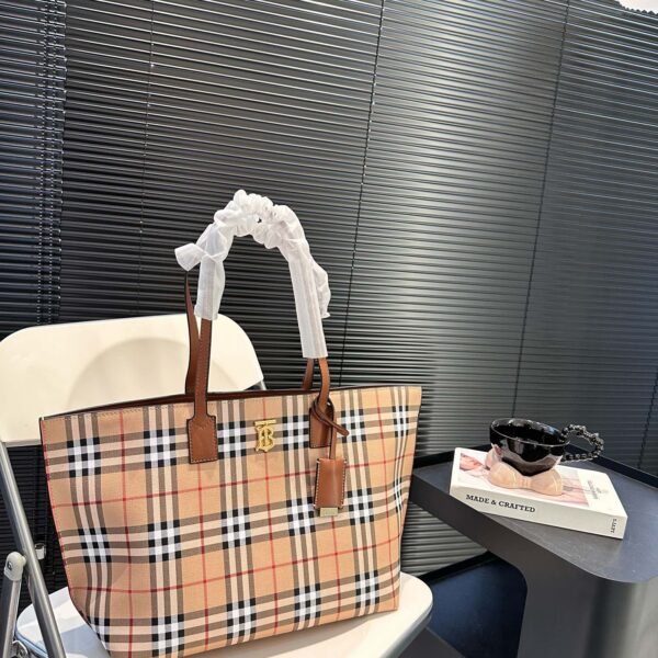 BBR Vintage Check Medium Tote - Bag
