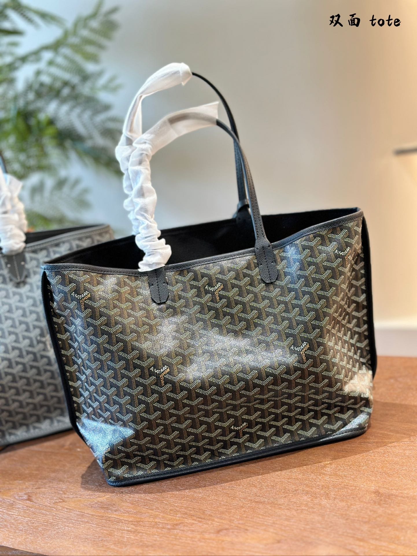 GYD Saint Louis PM Black GYDine Canvas - Bag - Image 8
