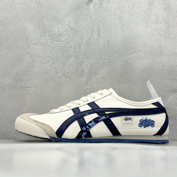 I don't know who the person is, but based on the images, here's the product information:

NK Cortez Basic Stussy - Sneakers