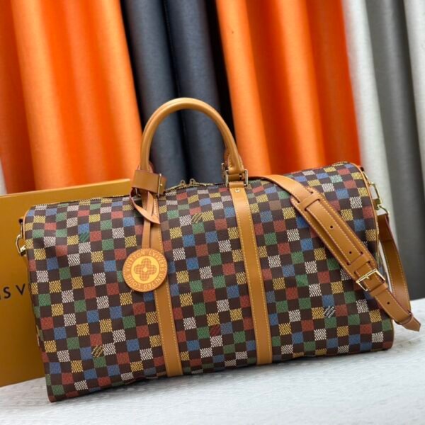 LV Keepall Bandoulière 50 Damier Ebene - Bag