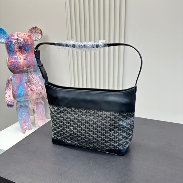 GYD Saint Louis PM Black GYDine Canvas - Bag