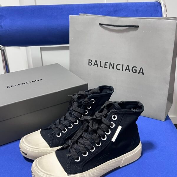 BAL Canvas High-Top Sneakers Black Canvas - Sneakers