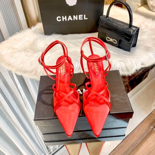 CC Slingback Pointed Toe Heels - Heels