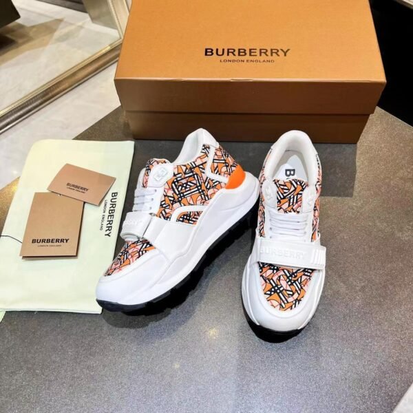BBR Arthur Sneakers Orange/White Monogram - Sneakers
