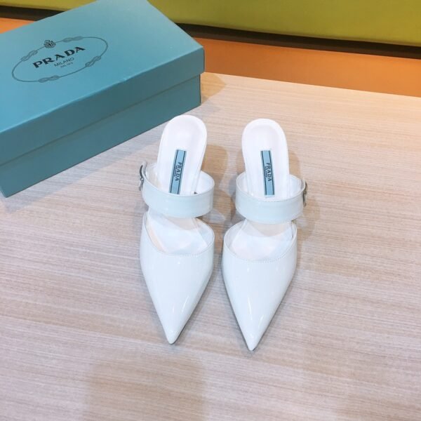 PR Patent Leather Slingback Pumps - Heels