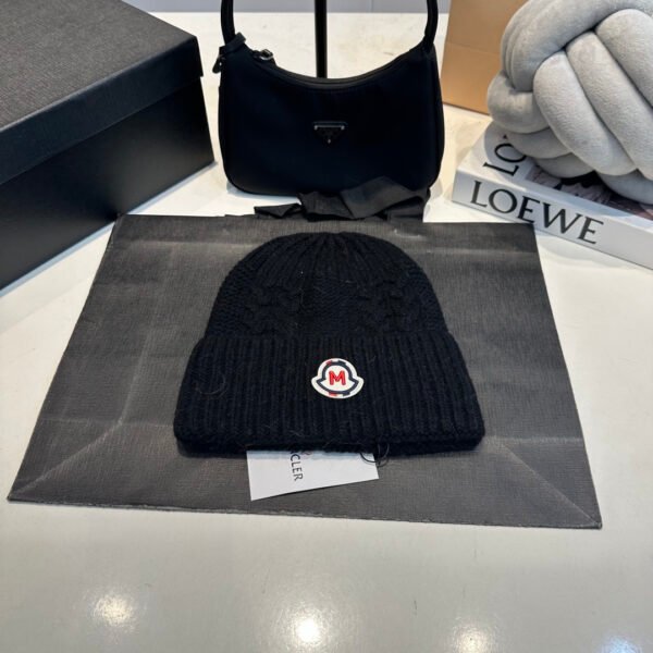 MCL Logo Beanie Black Wool - Hat