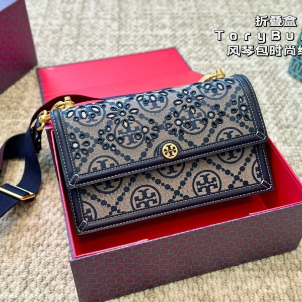 TB 5️⃣Color folding box, ToryBurch accordion bag, dail