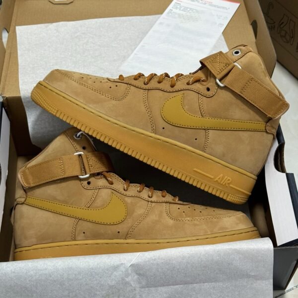 NK Air Force 1 High '07 LV8 Wheat Suede - Sneakers