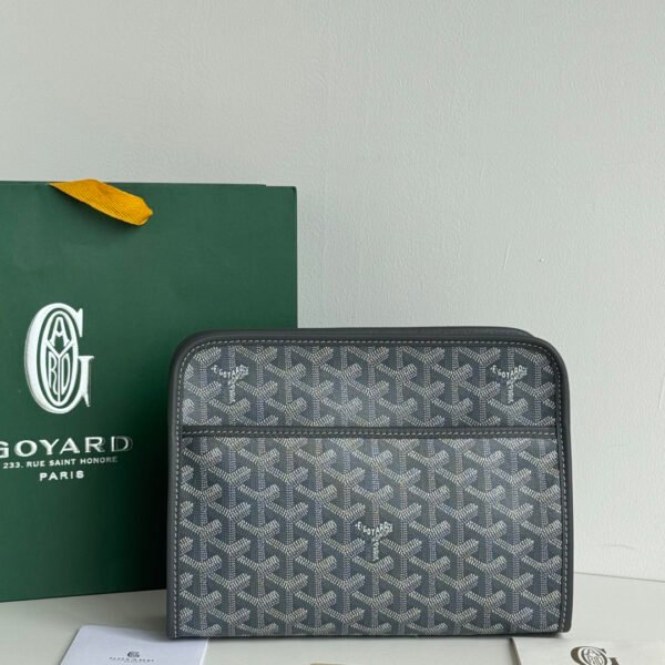 GYD Jouvence Toiletry Bag Grey GYDine Canvas - Bag